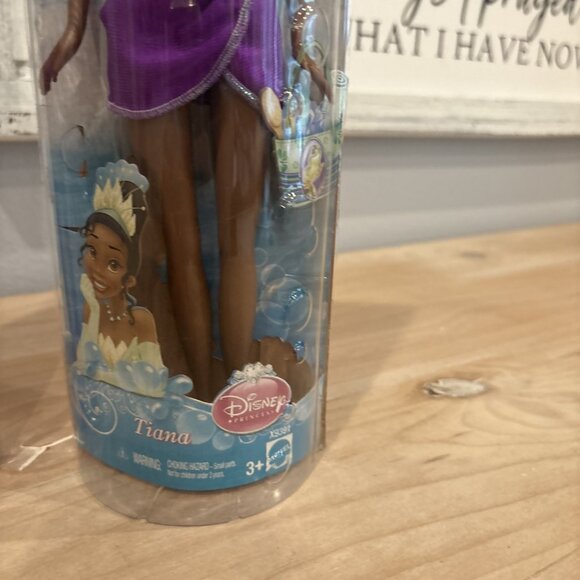NEW in BOX Water & Ballerina Disney Mattel Fashion Girls Toy Doll Princess Tiana - Picture 5 of 9